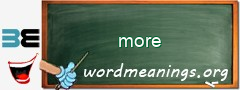 WordMeaning blackboard for more